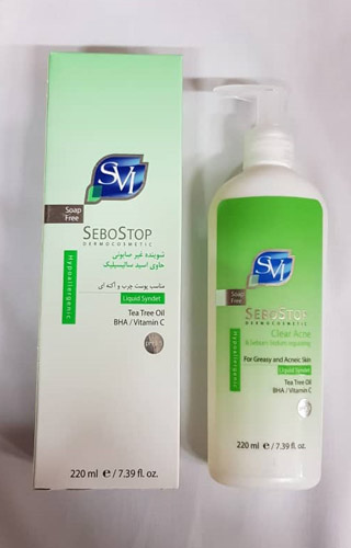 شوینده بدون صابون سبو استاپ اس وی آی