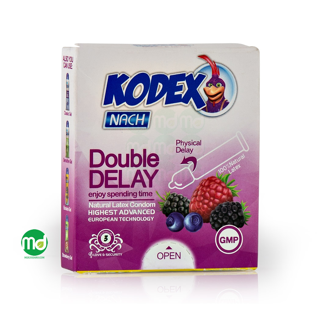 Mer30daru kodex nach double delay condom کاندوم double delay کدکس