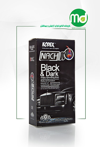 کاندوم black dark کدکس بسیار نازک 12 عددی