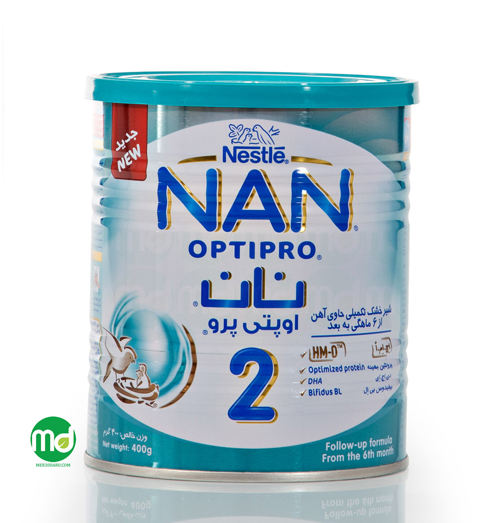 شیر خشک نان 2 اوپتی پرو نستله مناسب نوزادان 6 تا 12 ماه - مرسی دارو