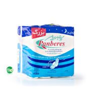 نوار بهداشتی بالدار بزرگ پنبه ریز مخصوص شب large