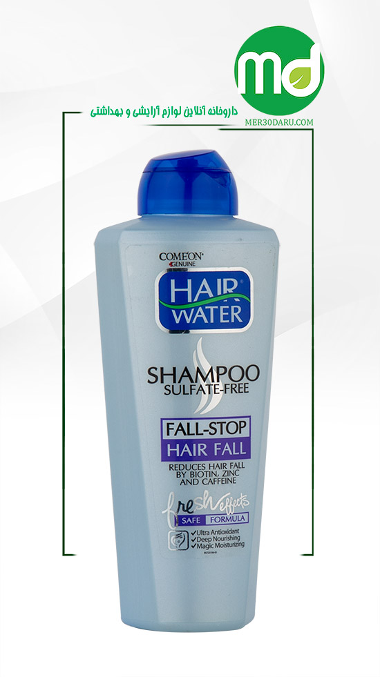 شامپو ضد ریزش و تقویت کننده مو کامان مدل فال استاپ