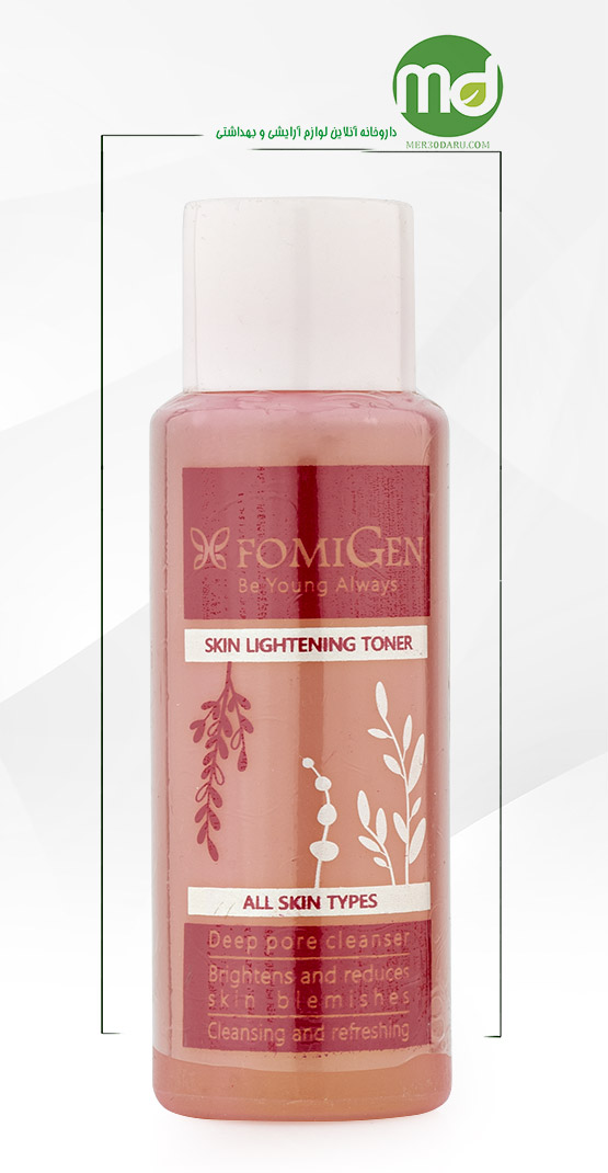 تونر روشن کننده پوست فومیژن برای انواع پوست 250ml