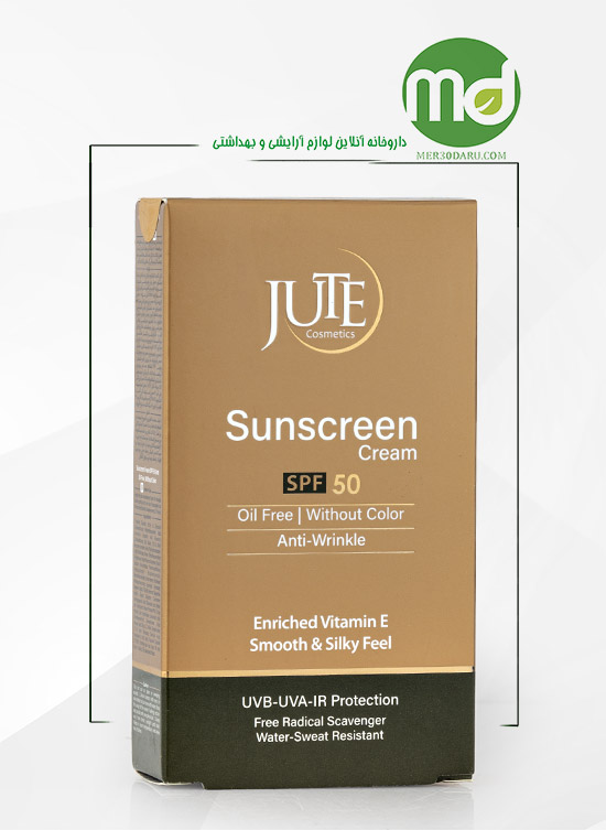 کرم ضد آفتاب بی رنگ ژوت برای پوست چرب +SPF 50