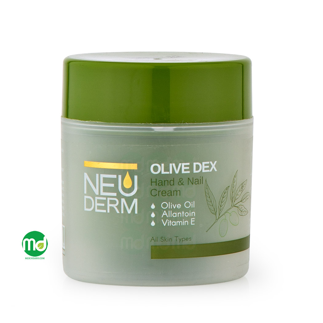 کرم مغذی کاسه ای نئودرم برای دست و ناخن حاوی روغن زیتون 150ml