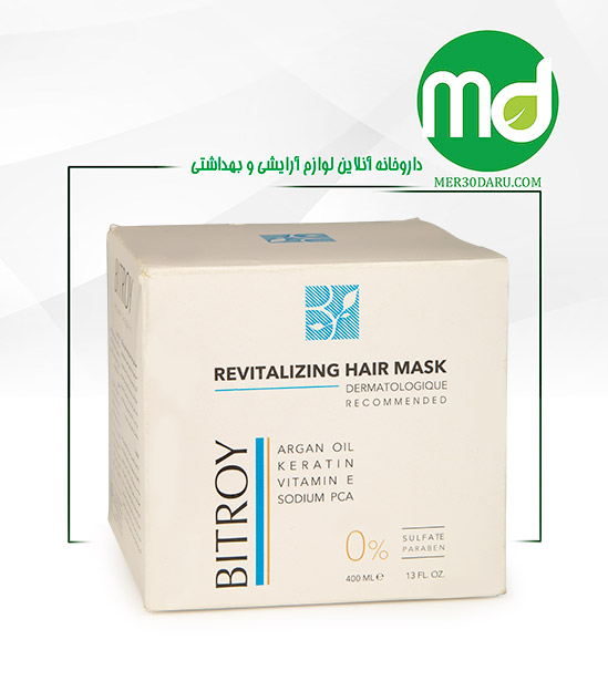 ماسک مو کاسه ای حیات بخش بیتروی فاقد سولفات 400ml