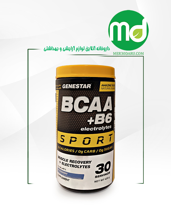 پودر بی سی ای ای و ب6 ژن استار 420 گرم کمک به عضله سازی