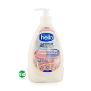 لوسیون بدن پمپی هلو فرش