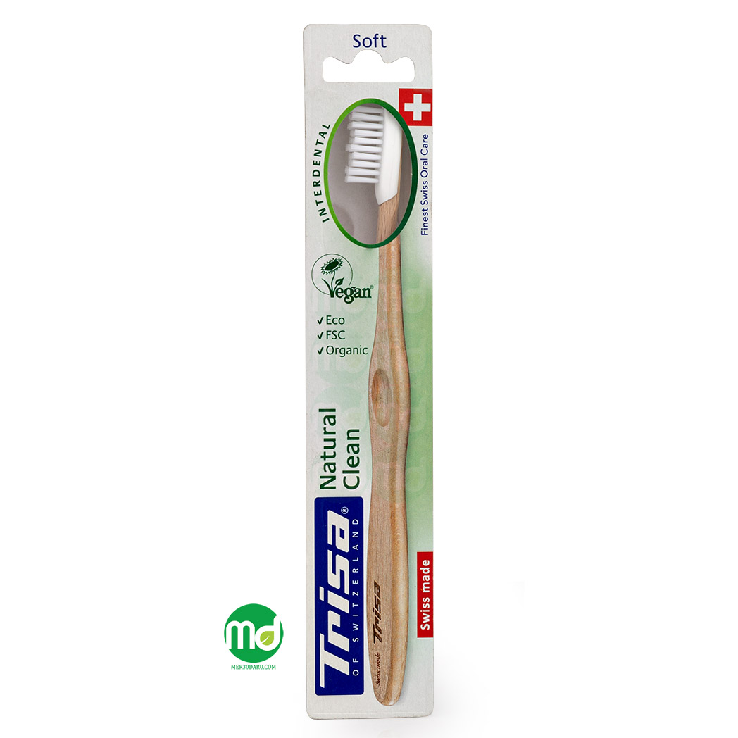 Mer30daru trisa natural clean soft toothbrush (2) مسواک نچرال کلین تریزا