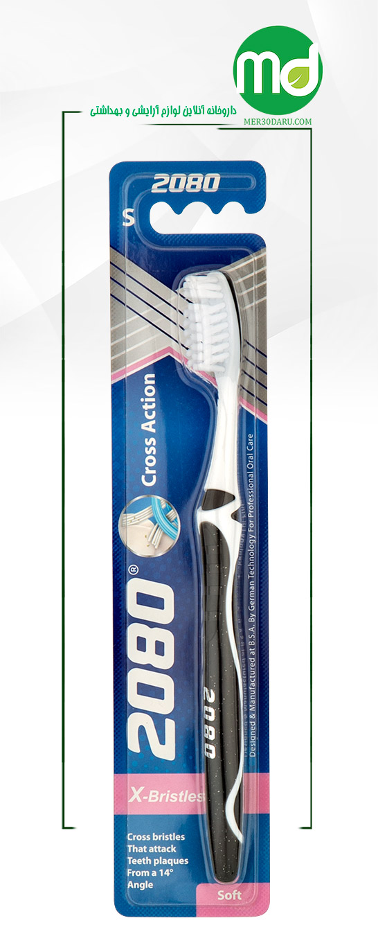مسواک نرم بیست هشتاد مدل Cross Action