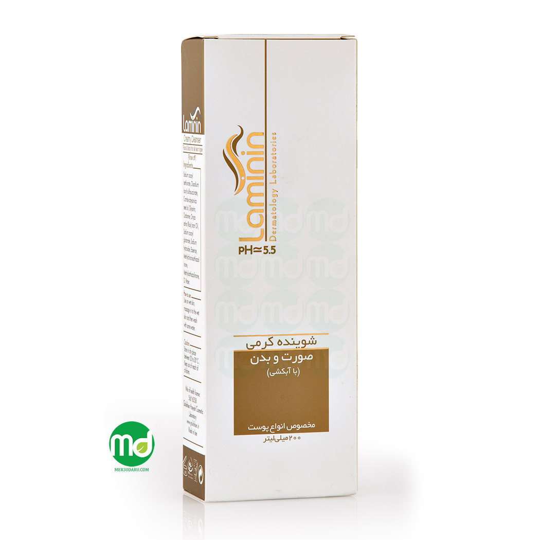 شوینده کرمی صورت و بدن