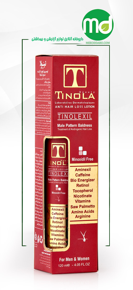 تونیک تقویت کننده مو تینولا ضد ریزش مو 120ml
