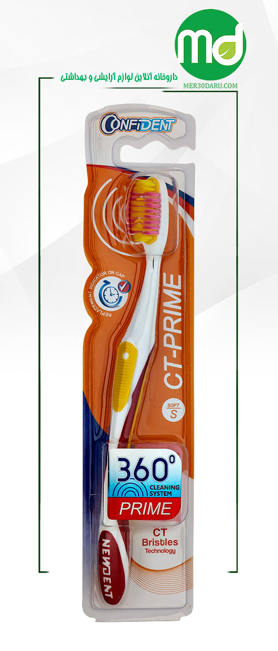 مسواک نرم کانفیدنت با سری نیودنت مدل CT-Prime