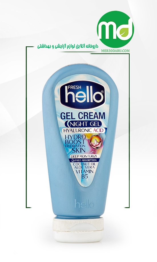 ژل کرم آبرسان شب هلو فرش 150ml