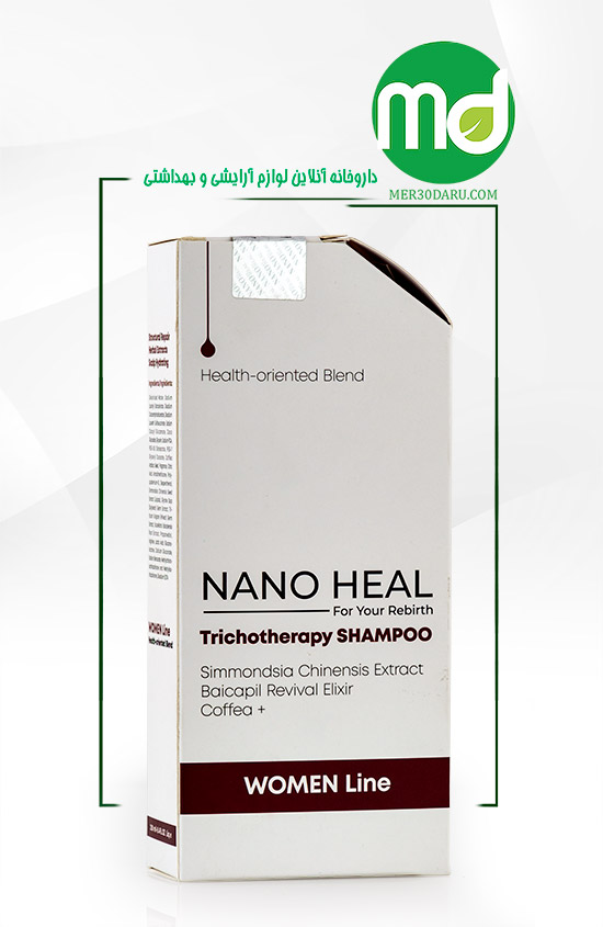 شامپو تقویت کننده موی سر بانوان نانو هیل فری سولفات 250ml