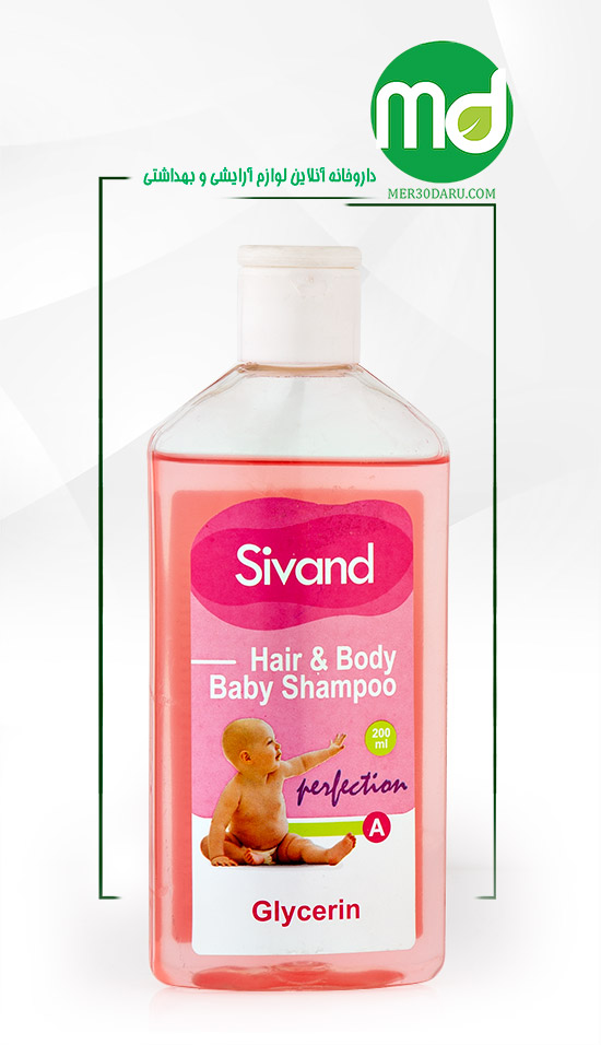 شامپو ملایم سر و بدن کودک سیوند حاوی گلیسیرین 200ml