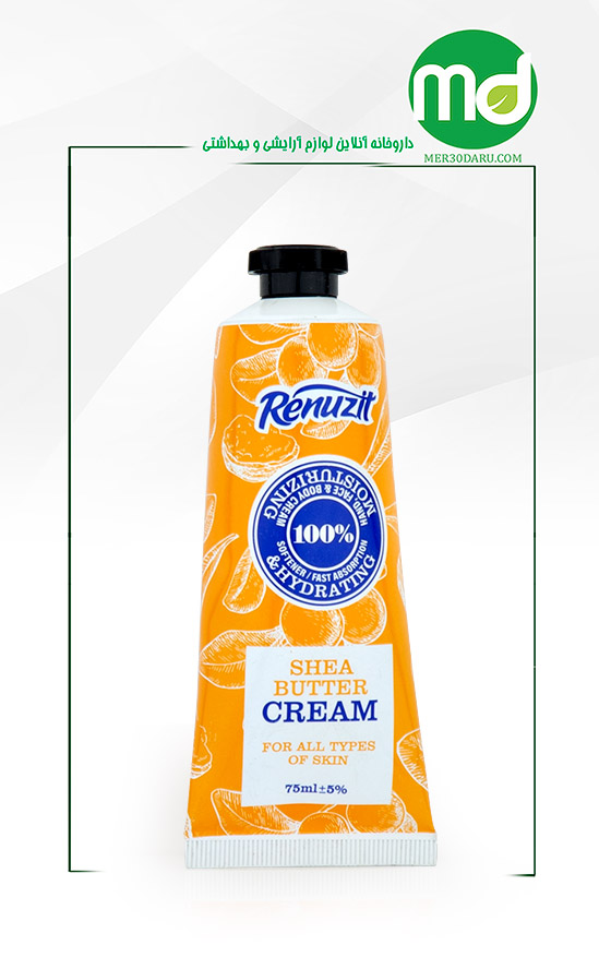 کرم مرطوب کننده رینوزیت حاوی روغن شی باتر 75ml