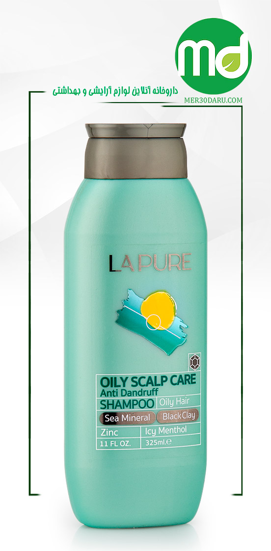 شامپوی ضد شوره موی چرب تا معمولی لپیور 325ml