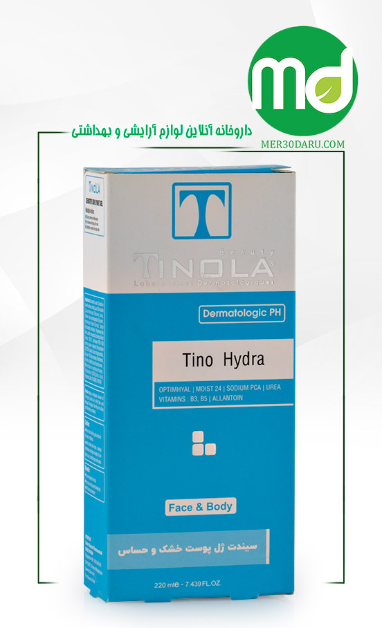 ژل شوینده غیر صابونی پوست خشک و حساس تینولا 220ml