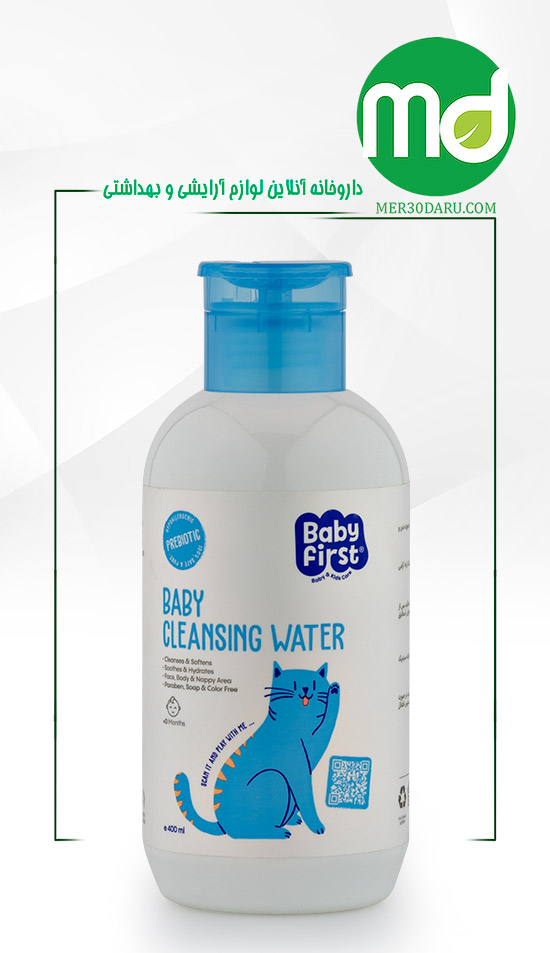 محلول پاک کننده کودک بیبی فرست بدون نیاز به آبکشی 400ml