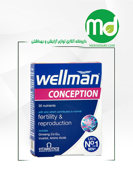 قرص ولمن کانسپشن ویتابیوتیکس مخصوص آقایان 30 عدد