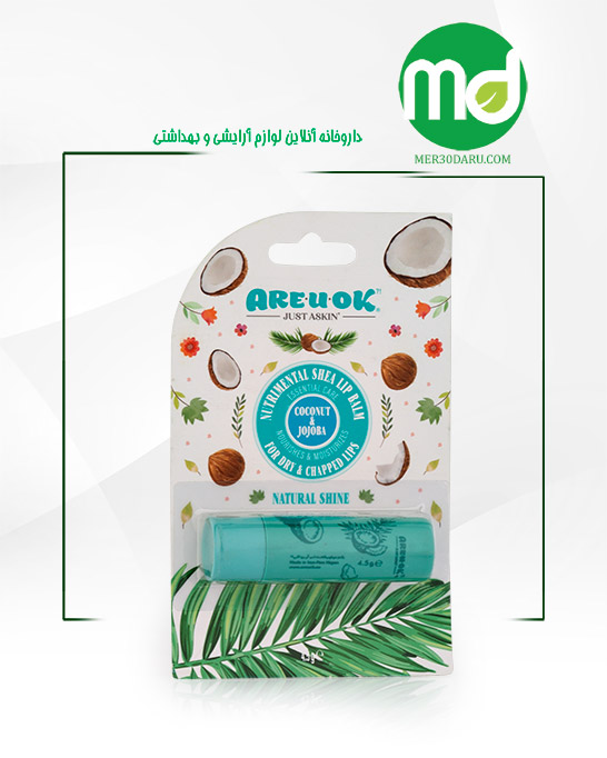 بالم لب رطوبت رسان آر یو اکی با طعم نارگیل 4.5 گرم