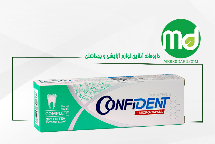 خمیر دندان چای سبز کانفیدنت با عملکرد 8 گانه