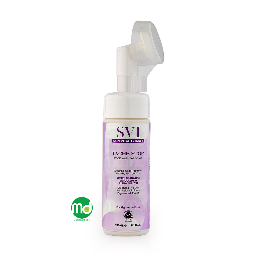 فوم شستشو پوست دارای لک اس وی آی 150ml