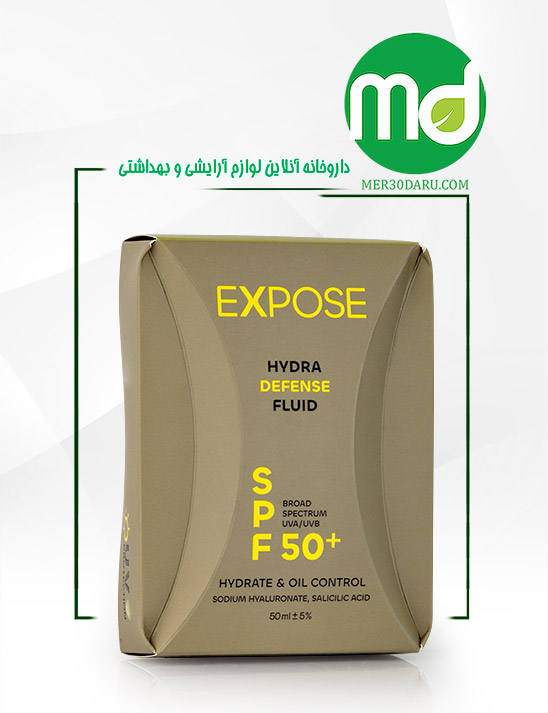 آبرسان فلوئید پوست چرب و آکنه ای اکسپوز SPF 50