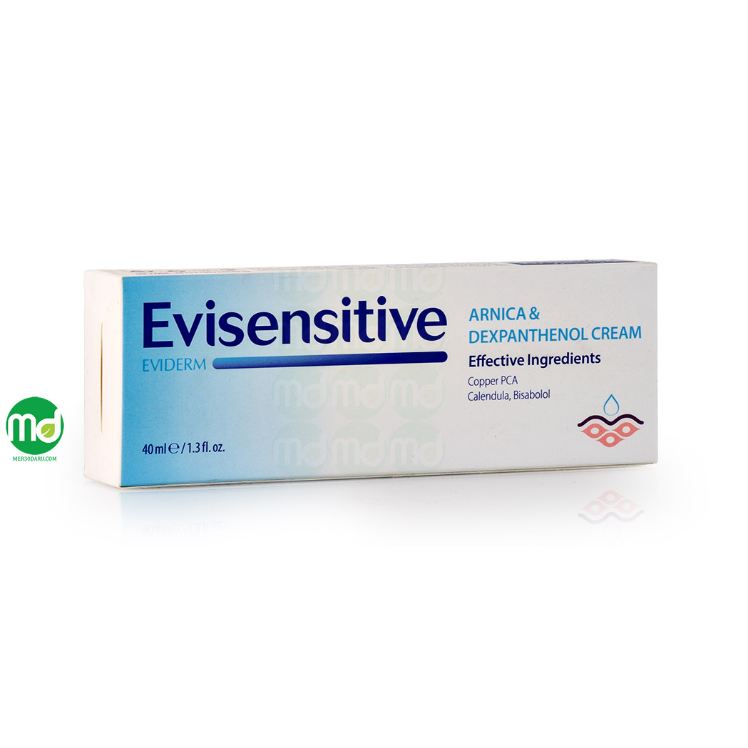 کرم کاهش دهنده تورم و کبودی اوی سنسیتیو اویدرم 40ml