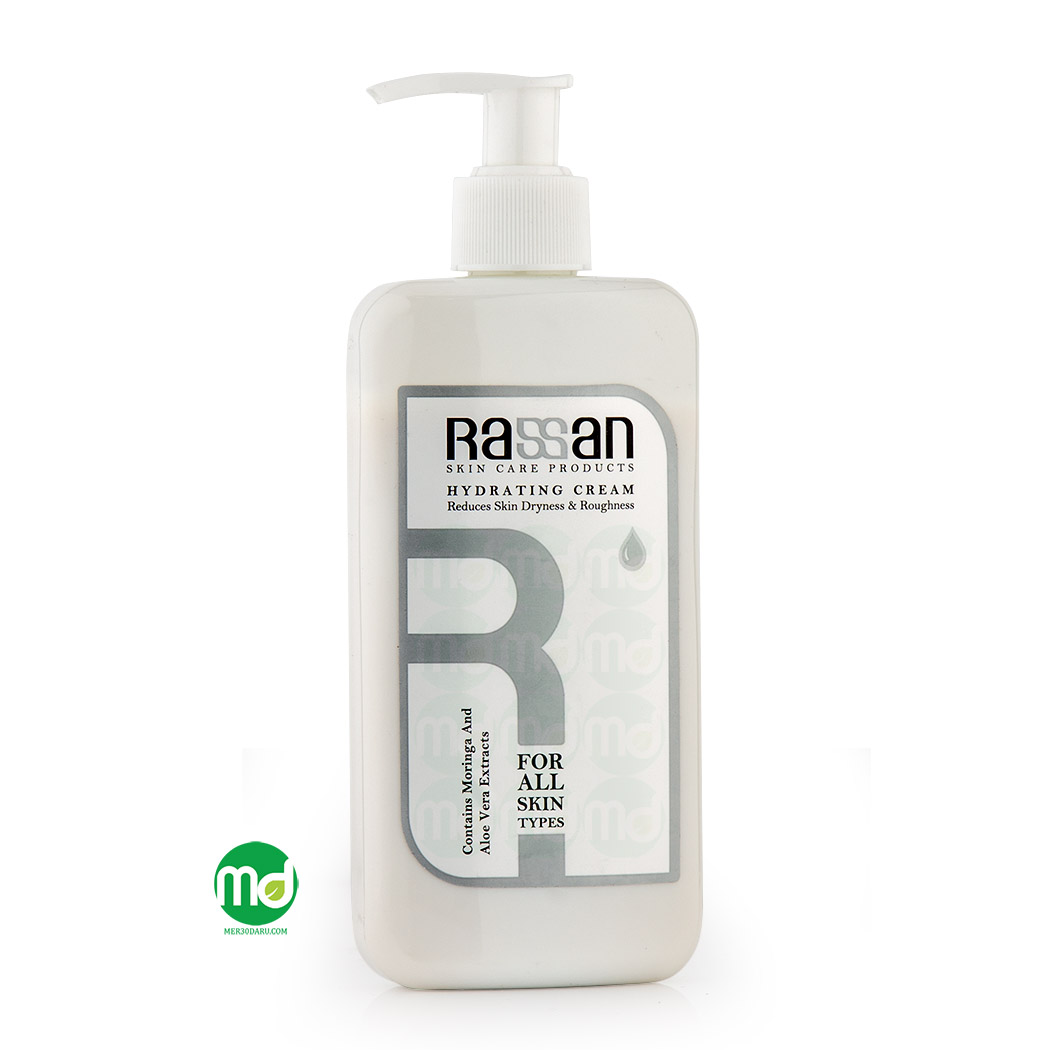 کرم آبرسان پمپی انواع پوست راسن با روغن کانولا 200ml