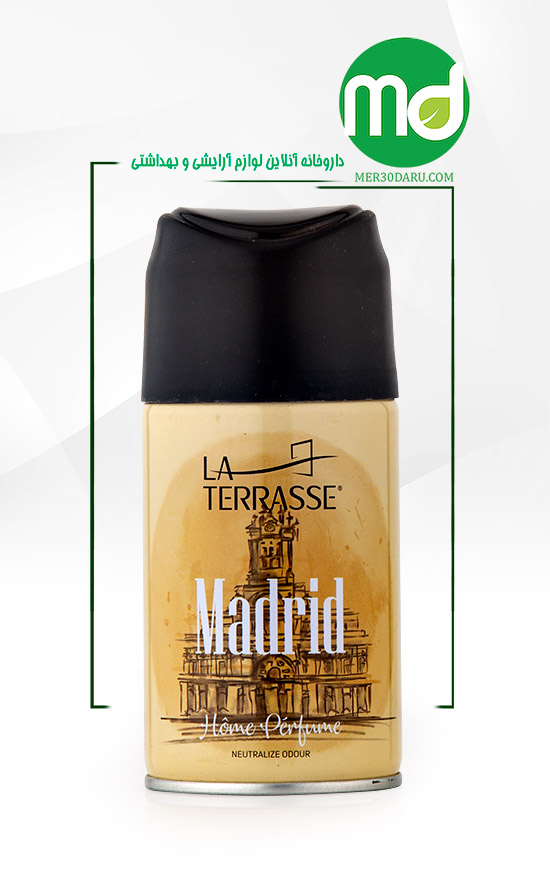 اسپری خوشبو کننده محیط لاتراس مدل Madrid