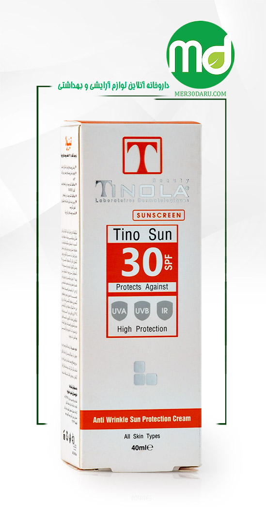 کرم ضد آفتاب پوست دارای چروک تینولا بیوتی SPF 30
