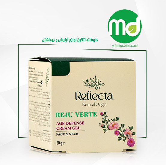 کرم ژل ضد چروک صورت و گردن رجو ورته رفلکتا 50g