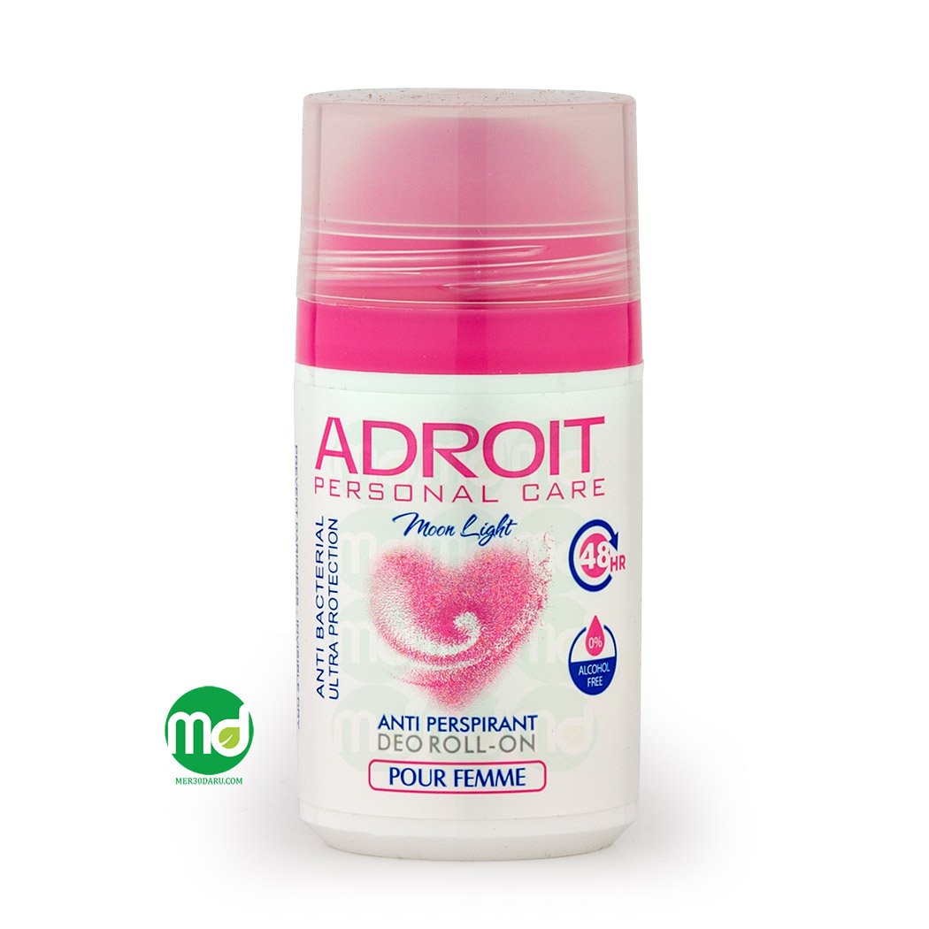 رول ضد تعریق زنانه مون لایت ادرویت 50ml