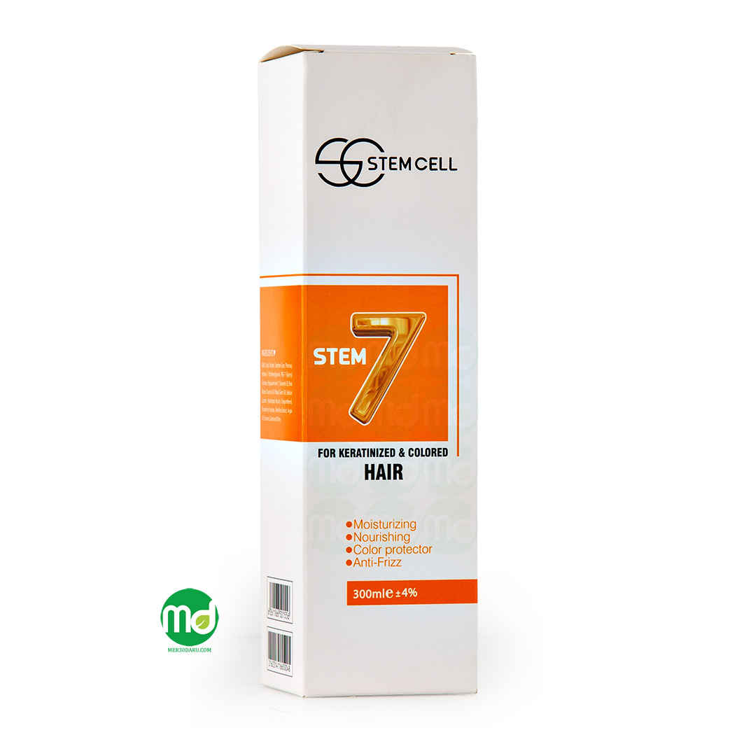 کرم موهای رنگ و کراتینه شده