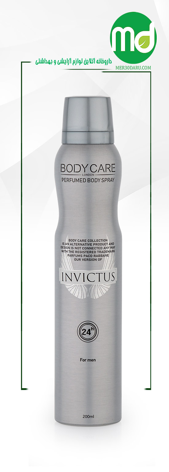 اسپری بدن مردانه اینوکتوس بادی کر با رایحه تند و خنک 200ml