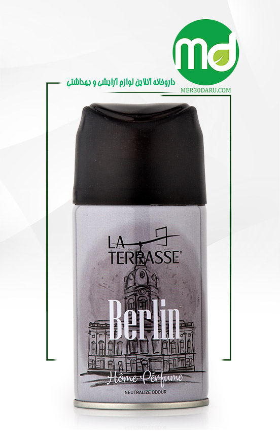 اسپری خوشبو کننده هوا لاتراس مدل Berlin