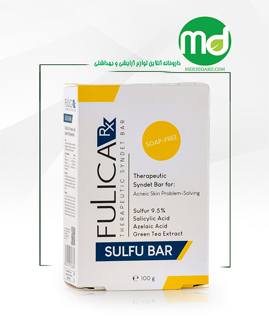 پن پوست های دارای جوش فولیکا آر ایکس حاوی گوگرد 100g