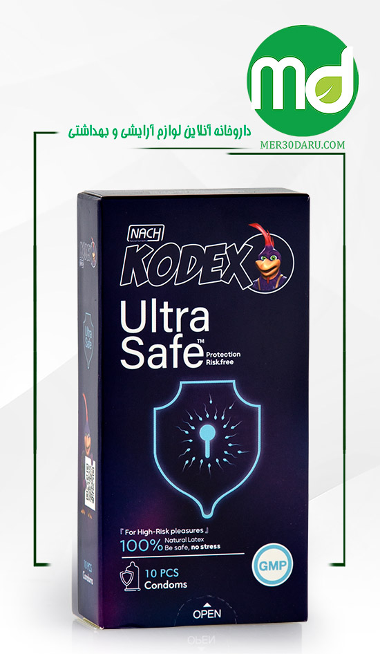 کاندوم سیف اولترا کدکس ضد حساسیت 10 عددی 