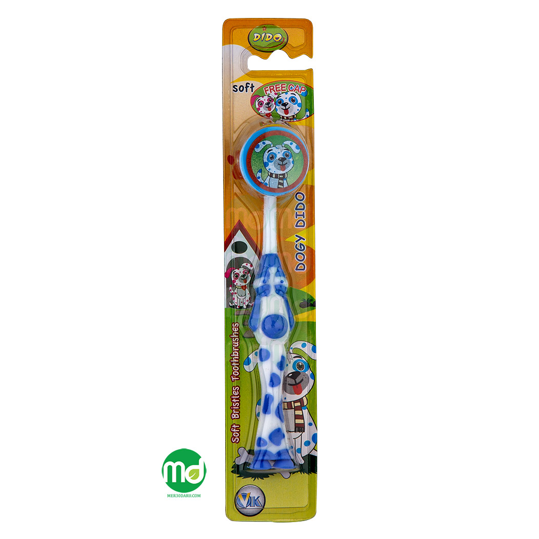 Mer30daru dido soft toothbrushes مسواک کودک آبی