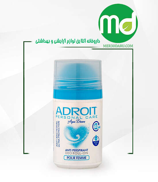 رول ضد تعریق Aqua Dream ادرویت با ماندگاری 48 ساعته