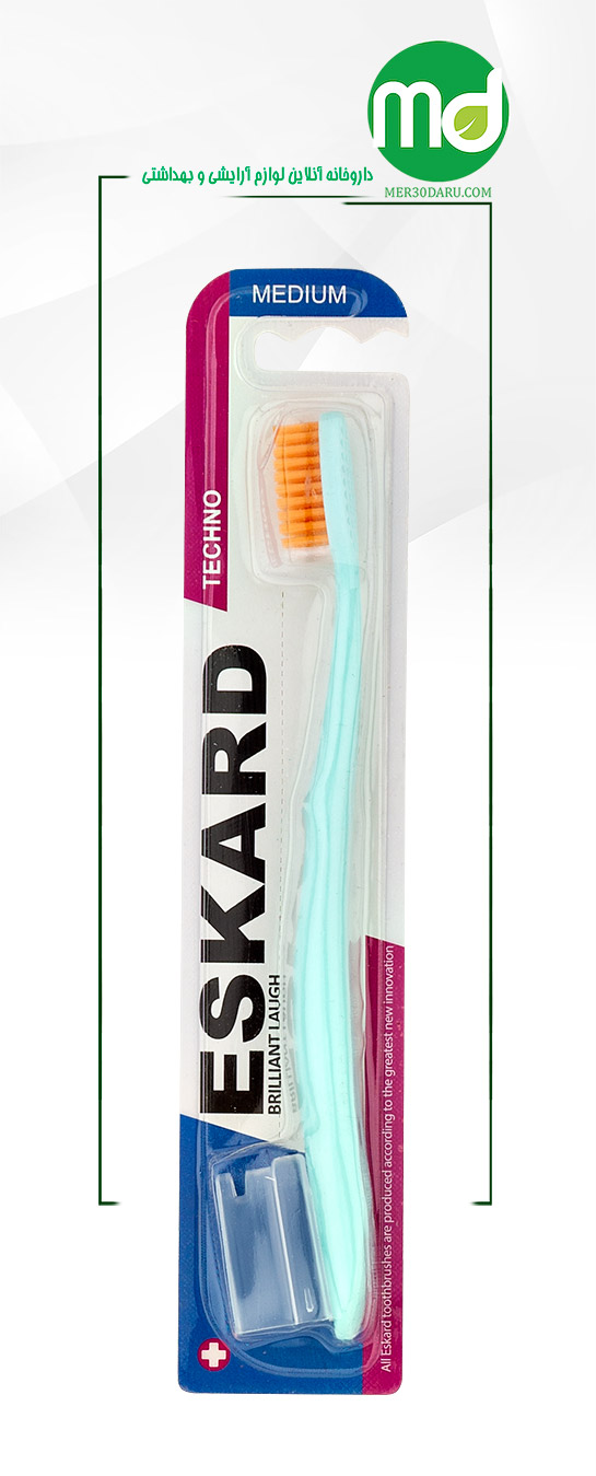 مسواک بزرگسالان تکنو اسکارد با برس متوسط