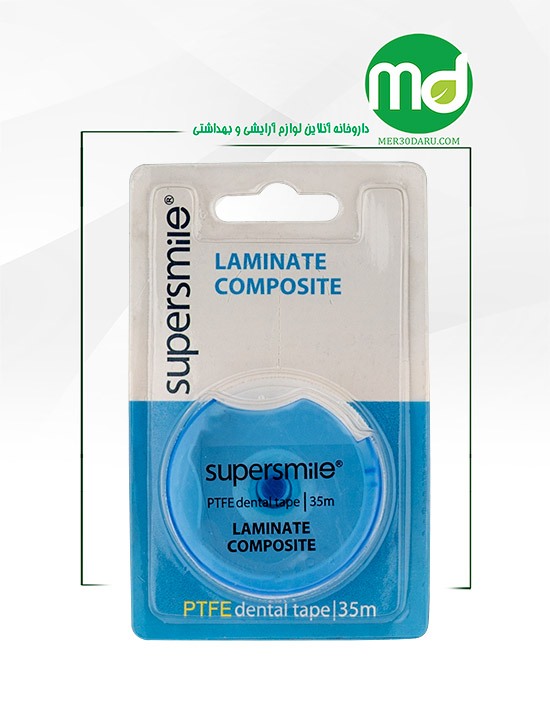 نخ دندان مخصوص لمینت و کامپوزیت سوپر اسمایل 35 متر