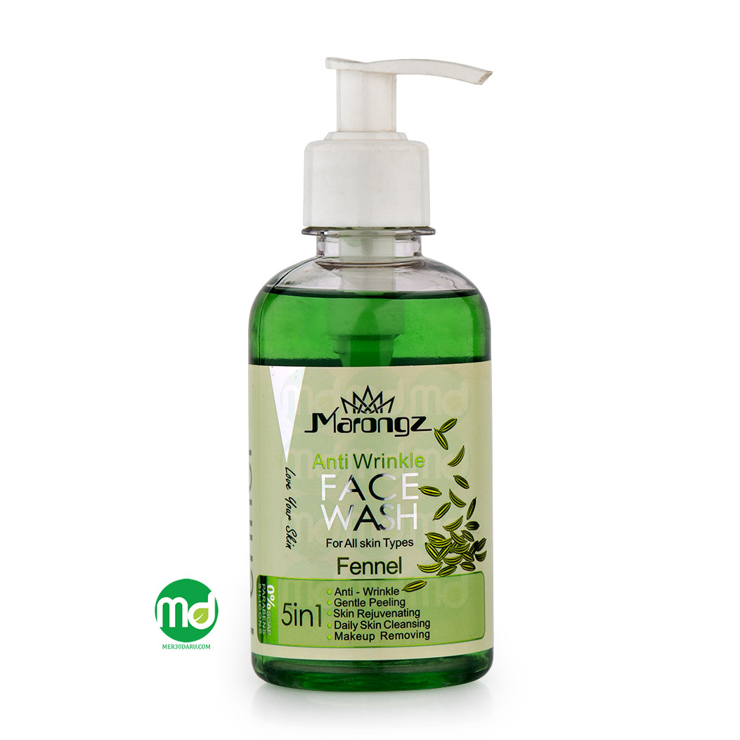 ژل شستشوی صورت رازیانه مارونز انواع پوست 250ml