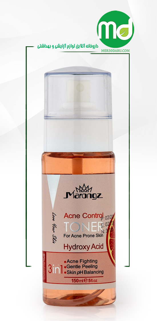 تونر هیدروکسی اسید مارونز پوست های مستعد جوش 150ml
