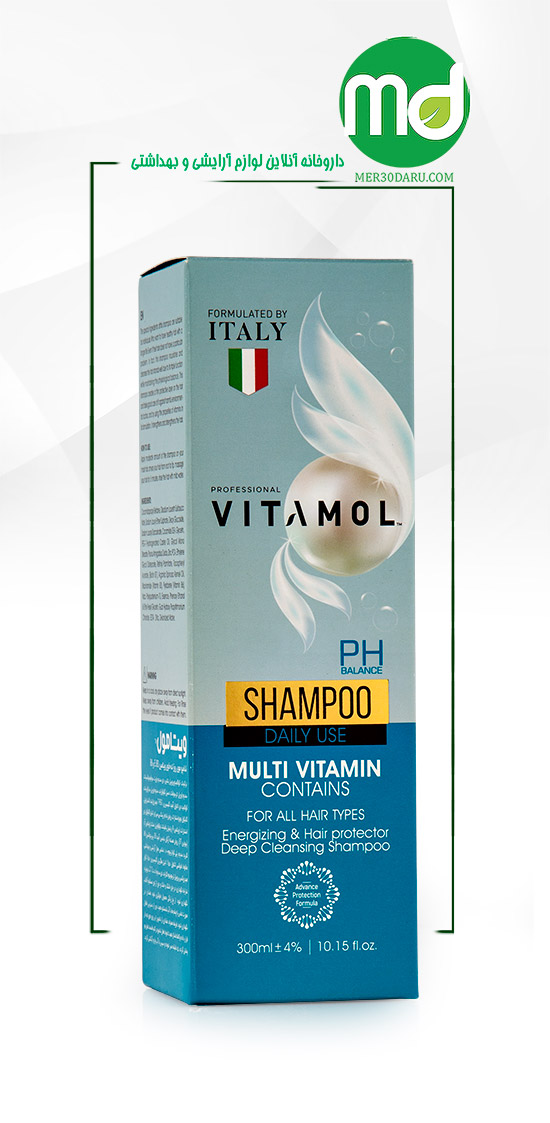 شامپو مولتی ویتامین روزانه ویتامول 300ml