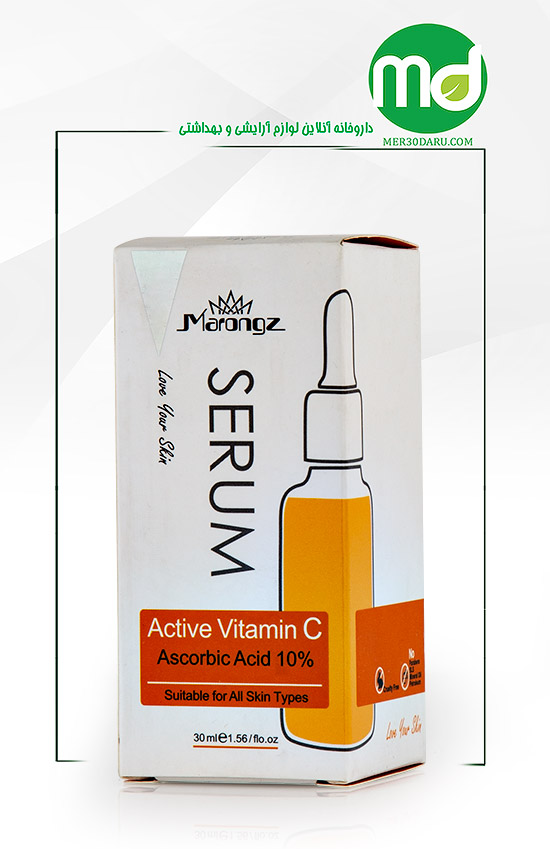 سرم ویتامین سی 10% مارونز برای انواع پوست 30 میلی لیتر 
