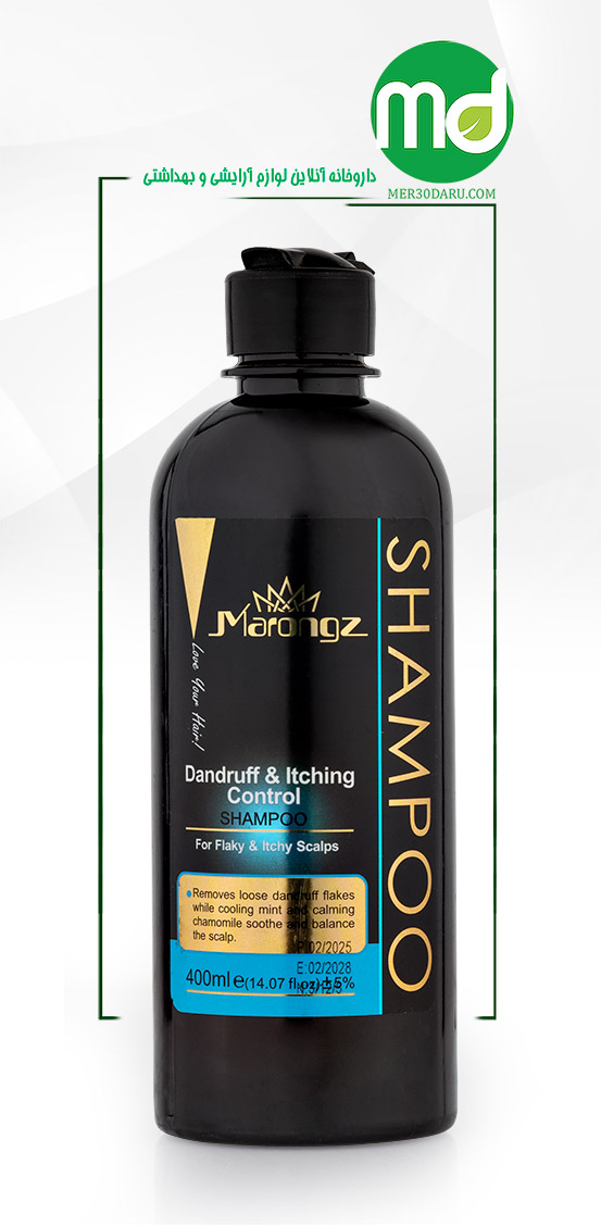 شامپو کنترل کننده شوره و خارش پوست سر مارونز