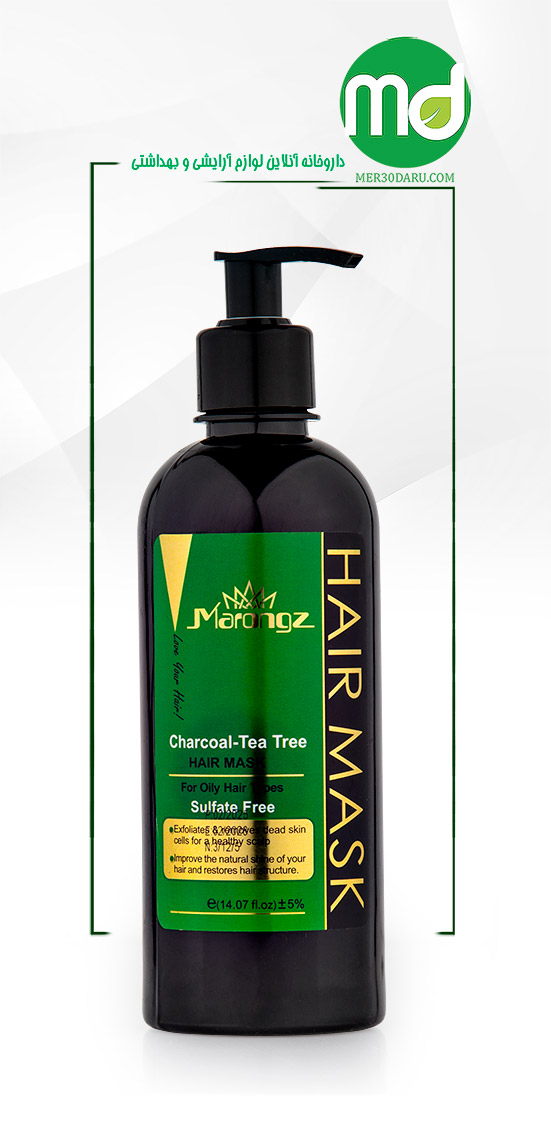 ماسک موی چرب مارونز حاوی روغت درخت چای 400ml
